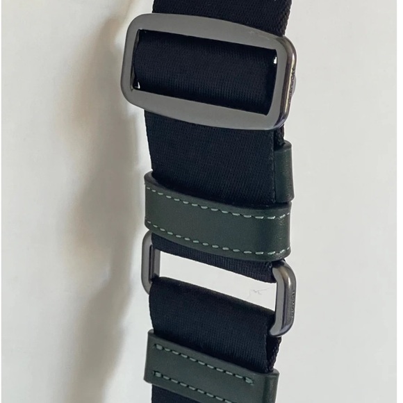 Coach Hudson Messenger Crossbody Leather Suede Shoulder Bag Green - Picture 7 of 8